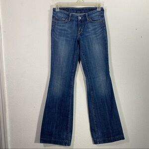 Citizens Of Humanity Size 28 Jeans Womens Low Waist Full Leg Faye # 184 Low Rise
